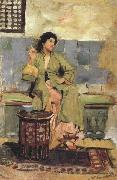 John William Waterhouse An Eastern Reminiscence (mk41) oil painting artist